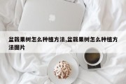 盆栽果树的种植方法及图片指南