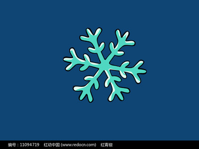 Cartoon Snowflake Images (Snowflakes, Cartoon Graphics)